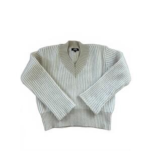 Apparis V-Neck Ribbed Sweater - Cozy Chic Style
